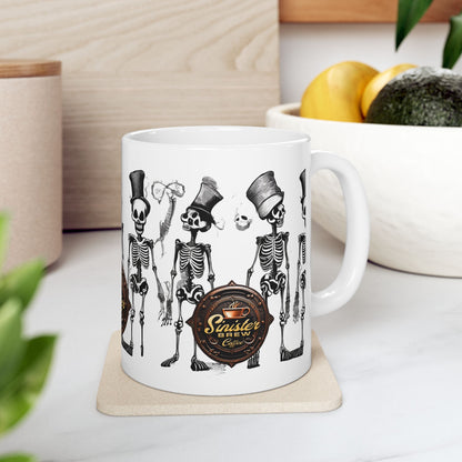 Skeleton Mug 11oz