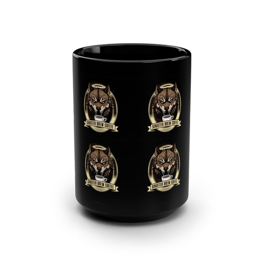 Old School Sinister Brew Werewolf Mug, 15oz