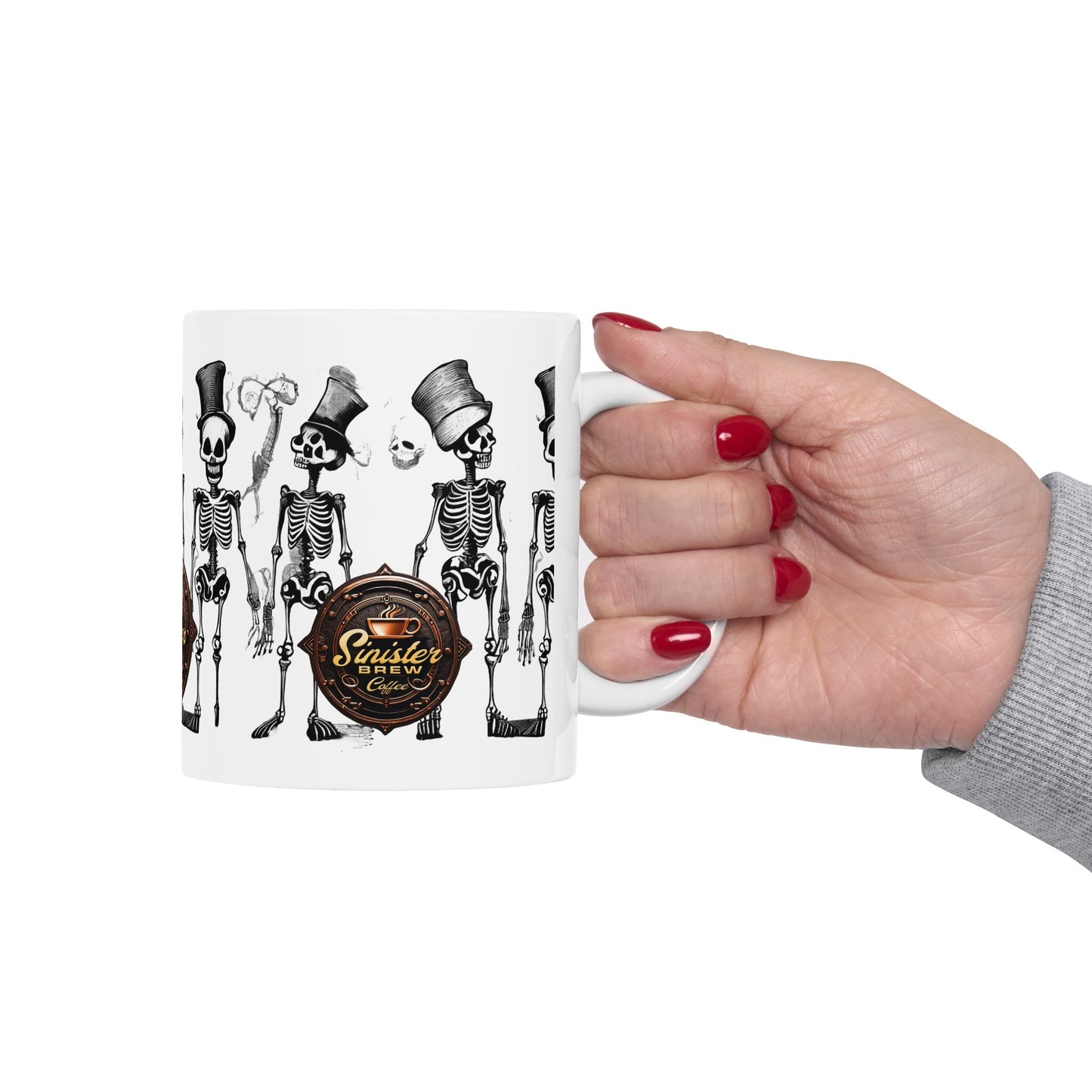 Skeleton Mug 11oz