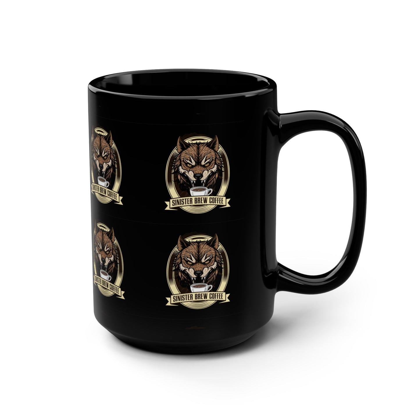 Old School Sinister Brew Werewolf Mug, 15oz