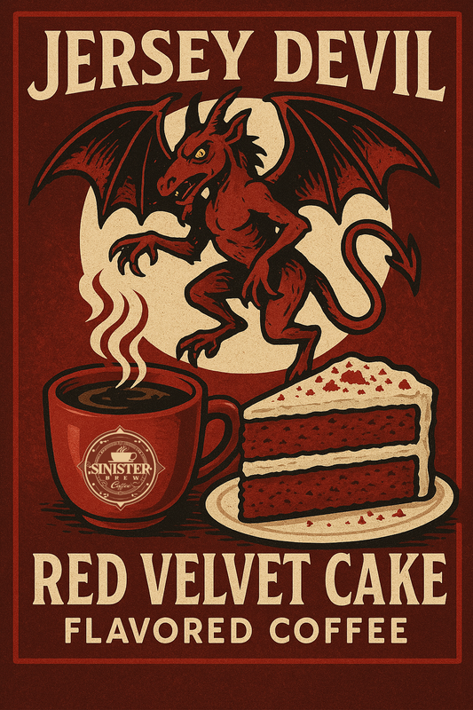 Jersey Devil- Red Velvet Cake Flavored Coffee