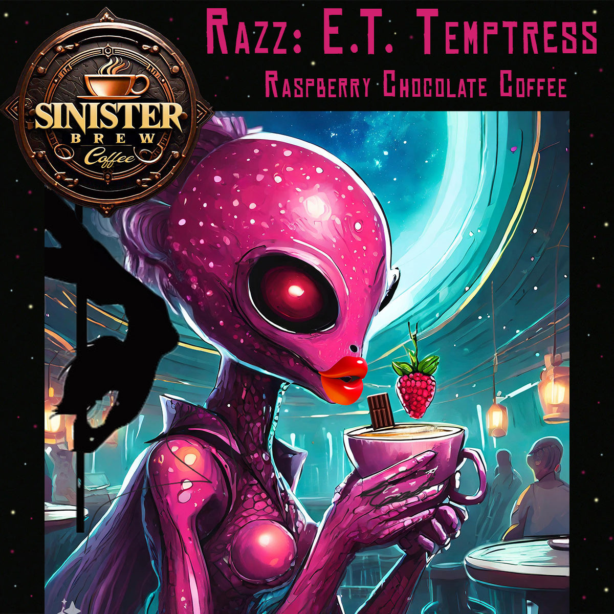 Razz: E.T. Temptress - Raspberry Chocolate Coffee