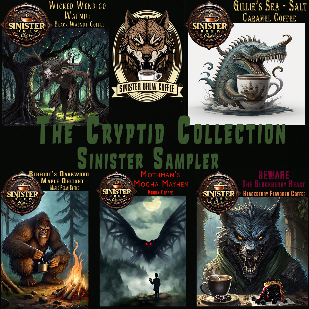 The Cryptid Collection - Sinister Sampler